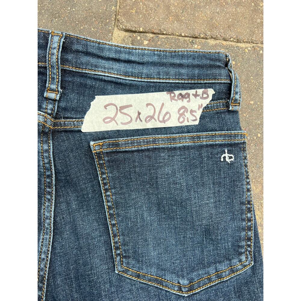 Rag & Bone Cate mid rise ankle skinny jeans size 25x26 - Picture 6 of 6